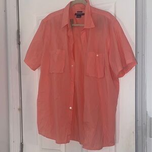 Island Company Men's Coral Short Sleeve Shirt